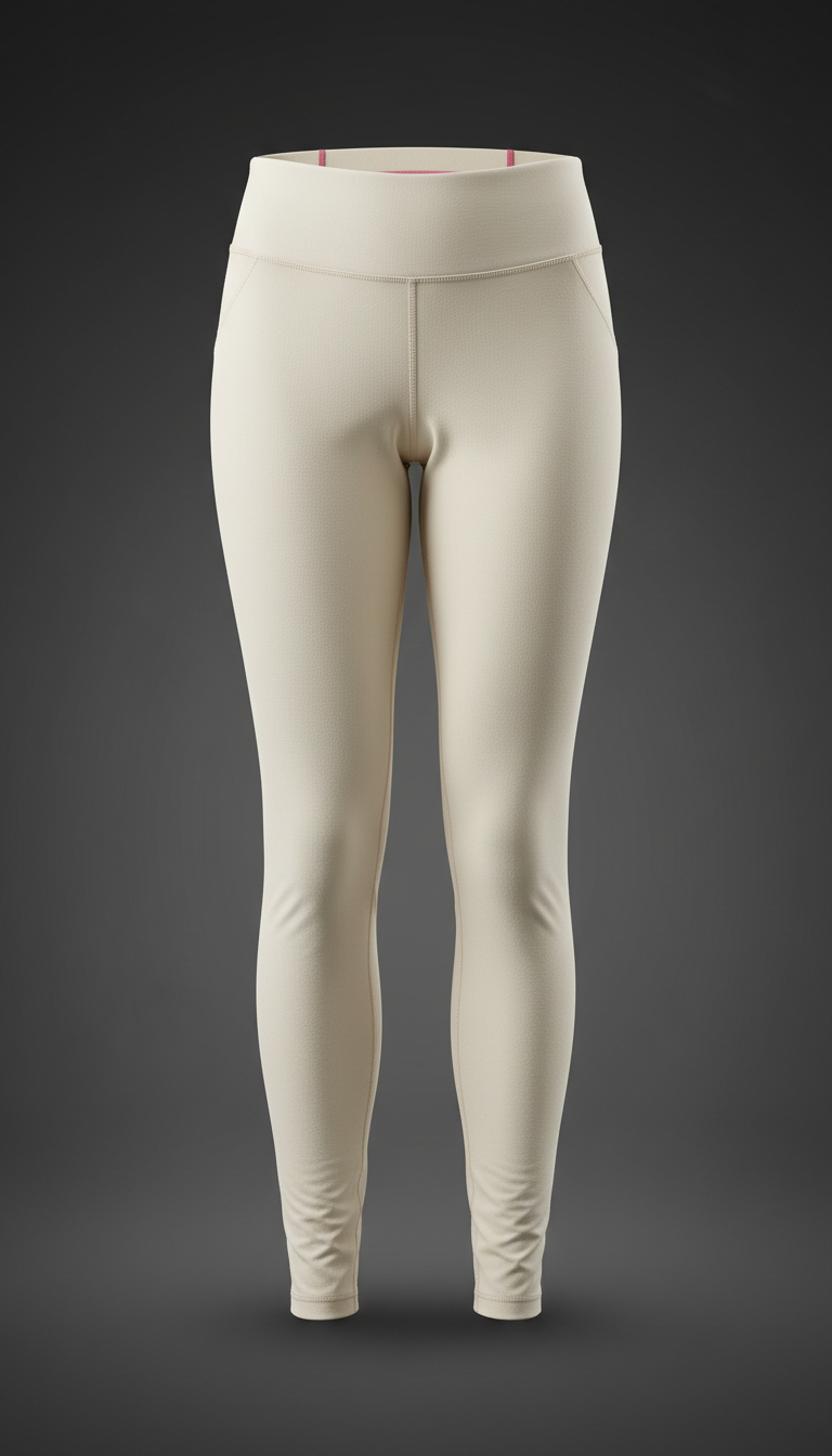 Performance Leggings in Porcelain Cream